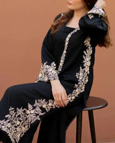 Grace Z-(S691)- Stitched Embroidered 2PC Lawn dress.